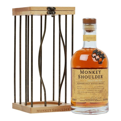 Monkey Shoulder Whisky Cage - Delivered to Your Door